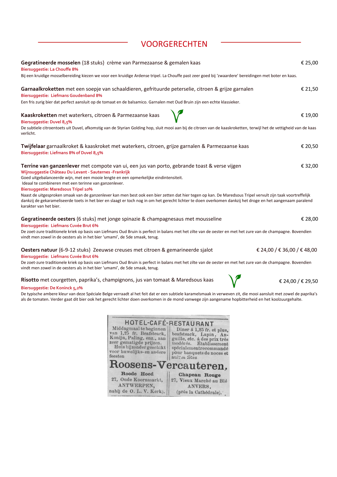 voorgerechten