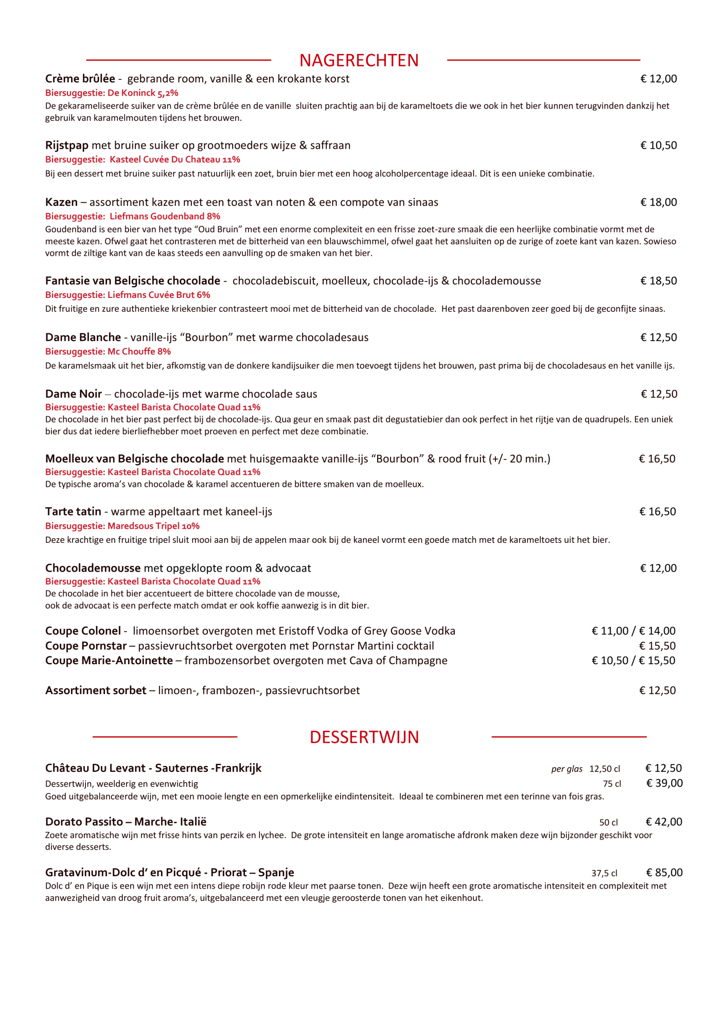 Nagerechten
